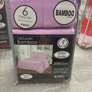BAMBOO Organic Plush Lavender Sheet Set